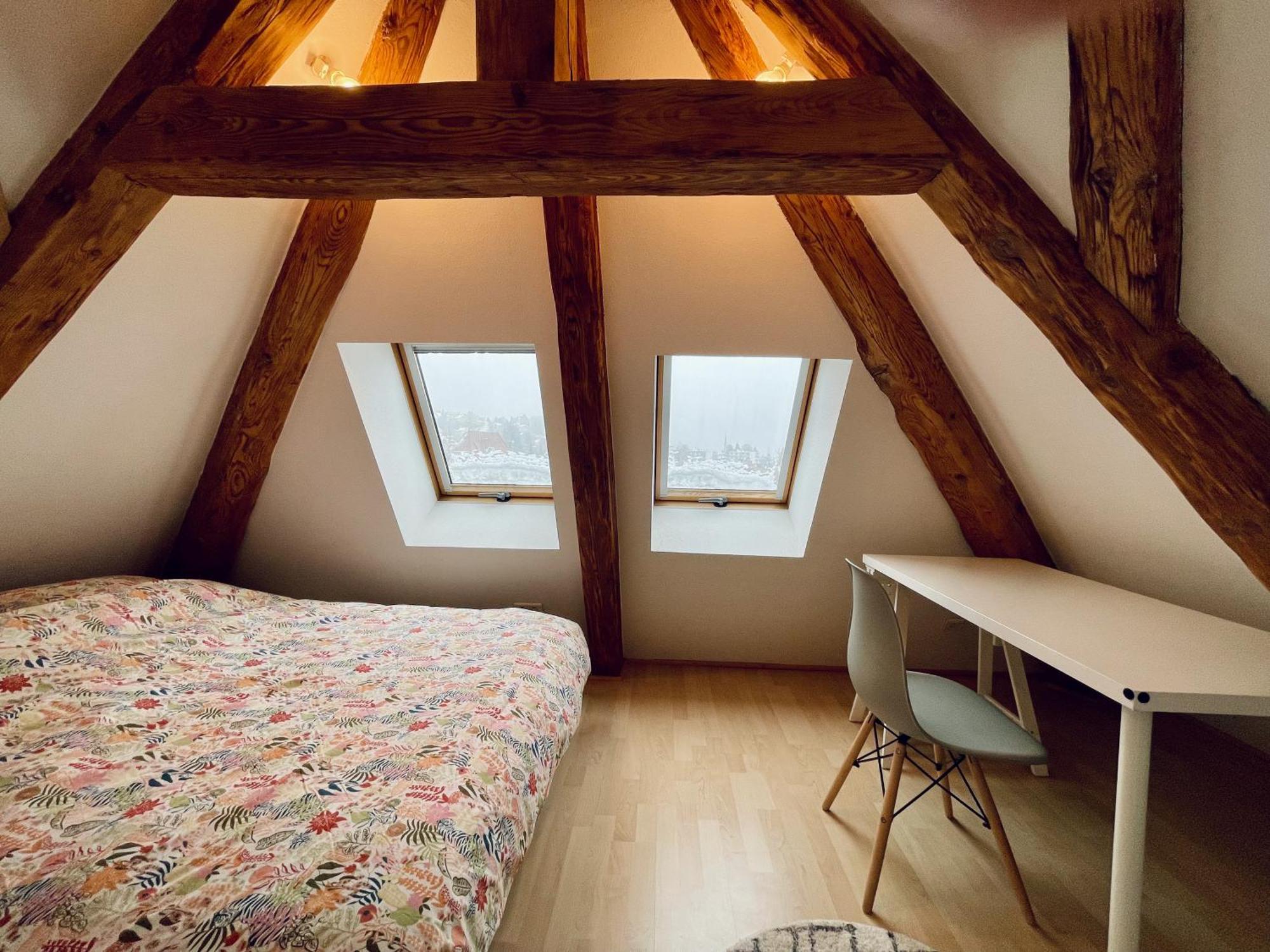Apartament Duplex + Parking Gratuit Facile Sainte-Suzanne  Zewnętrze zdjęcie