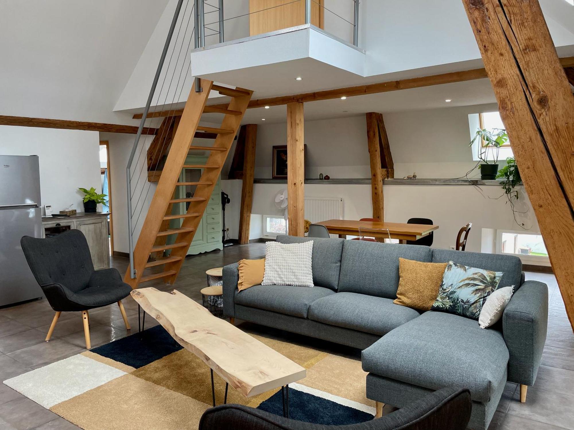 Apartament Duplex + Parking Gratuit Facile Sainte-Suzanne  Zewnętrze zdjęcie